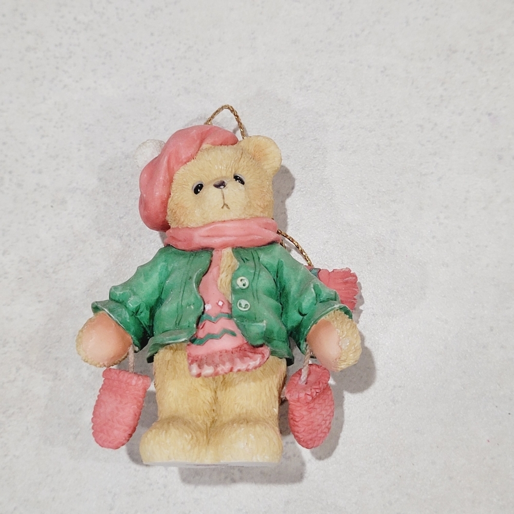 Cherished Teddies Bear with Dangling Mittens - Ornament 177768